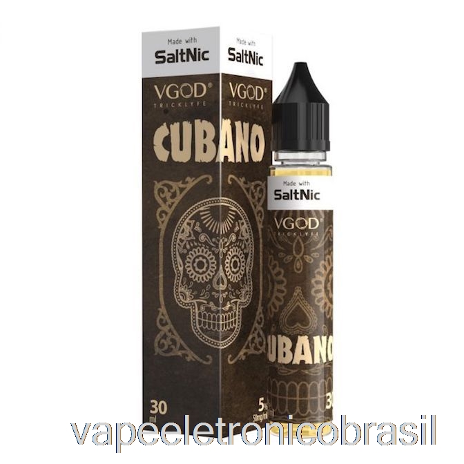 Vape Vaporesso Cubano - Vgod Saltnic - 30ml 50mg